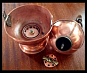 Copper french ball roaster